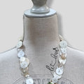 Button & Flower Neckpiece - Let Love Clothing