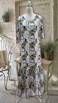 Ruffled Chiffon Hemline Dress - Let Love Clothing