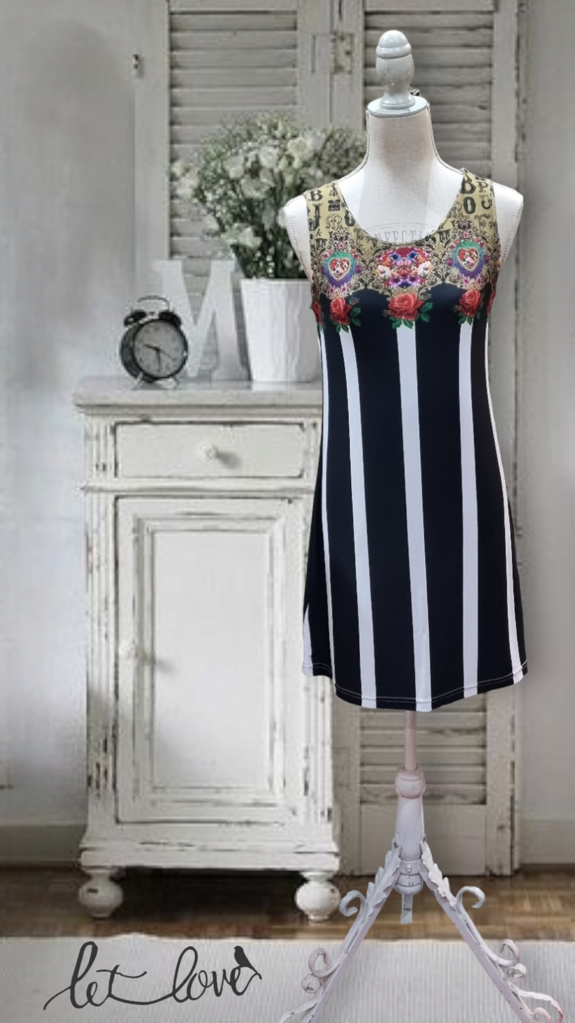 Sleeveless Dress - Let Love Clothing