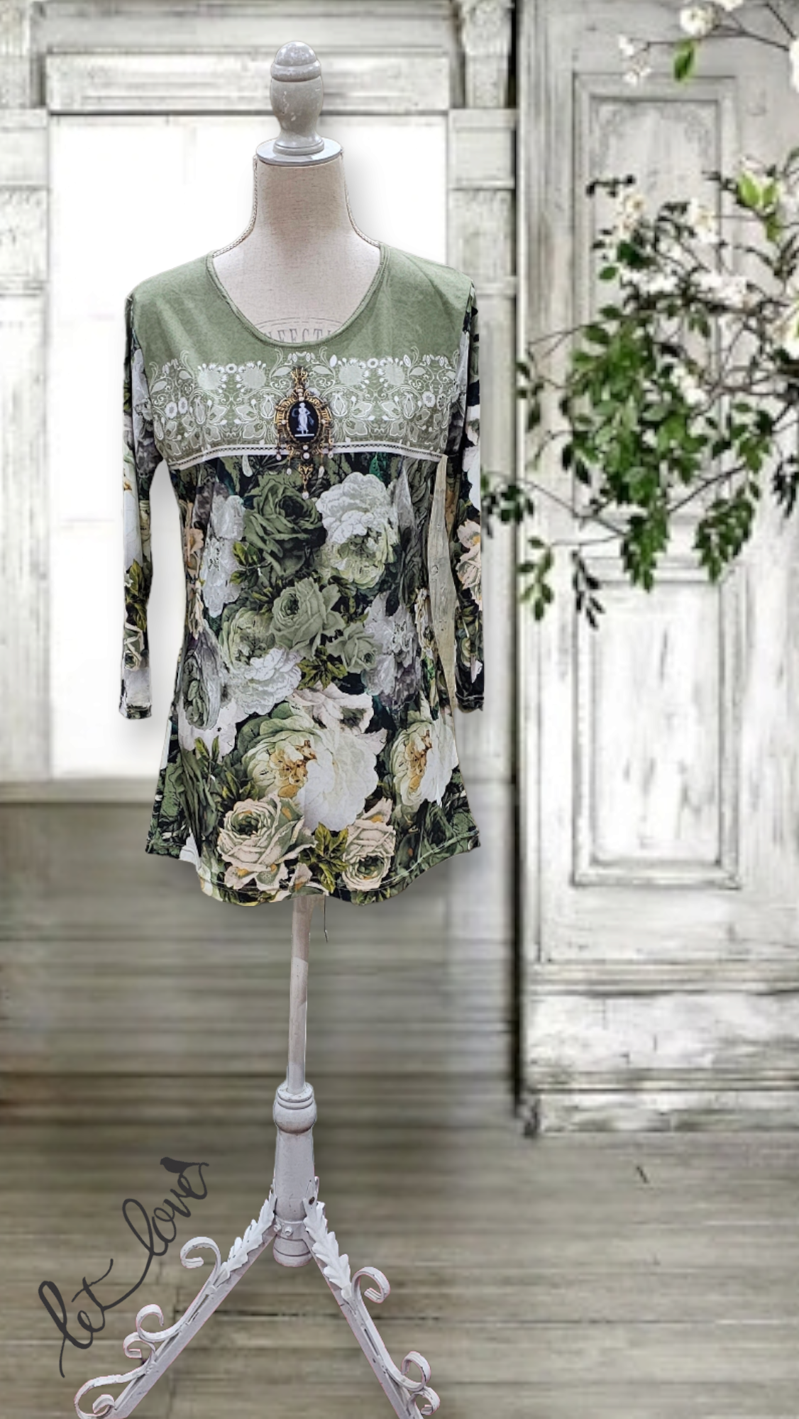 Top 75cm with Sleeves - Let Love Clothing