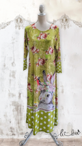 Ankle Length Dress with Sleeves - Let Love Clothing