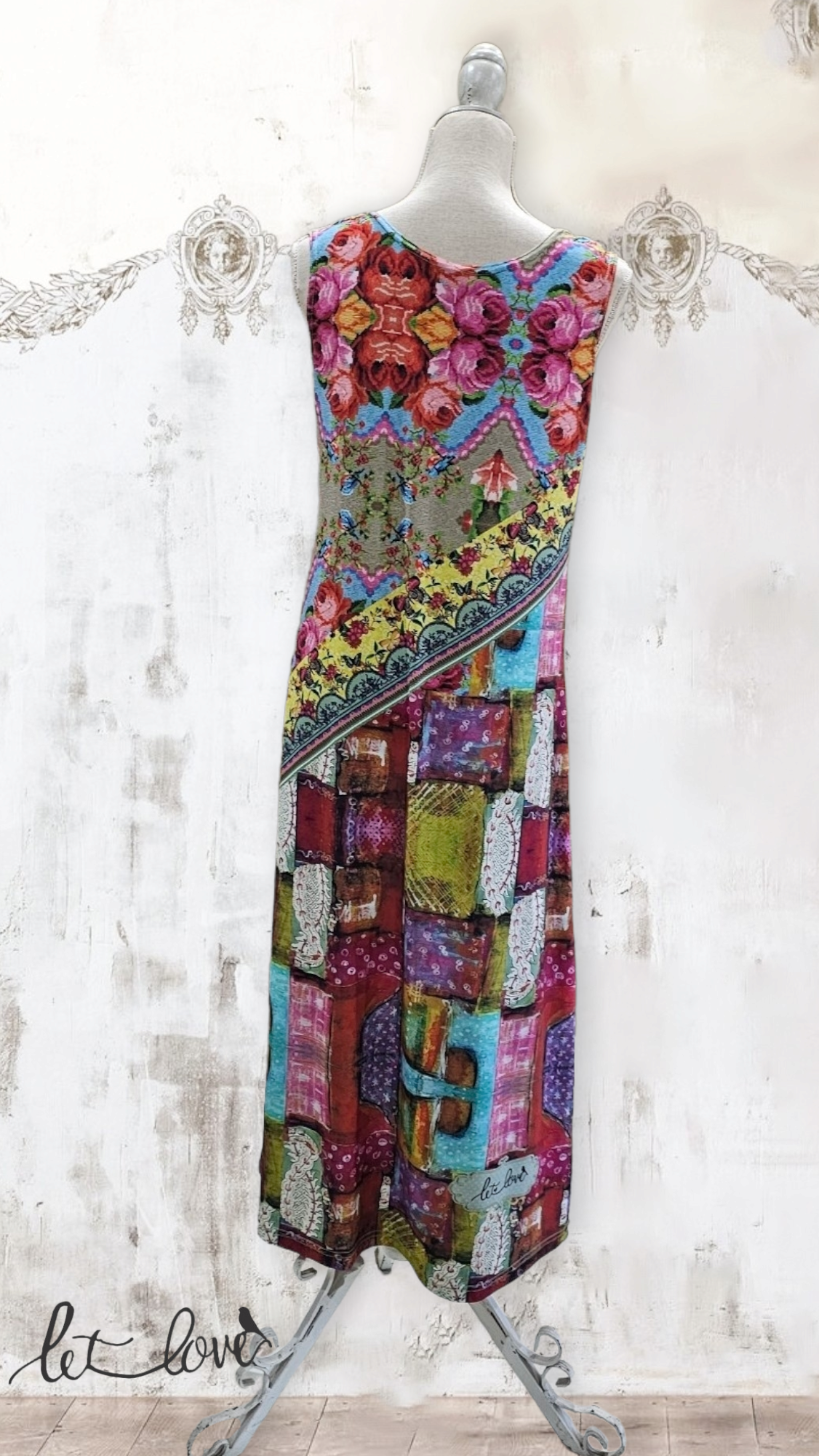 Ankle Length Dress - Let Love Clothing