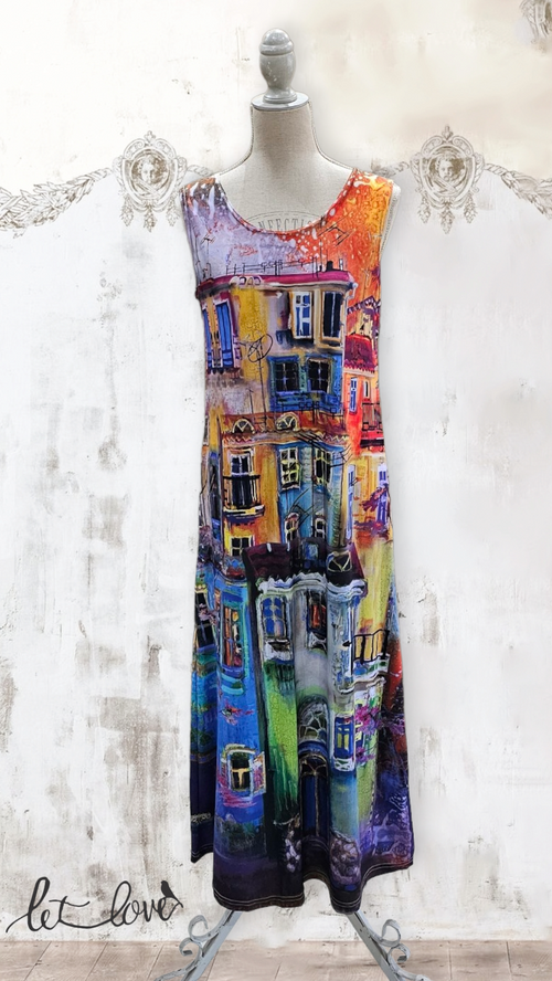 Ankle Length Dress - Let Love Clothing