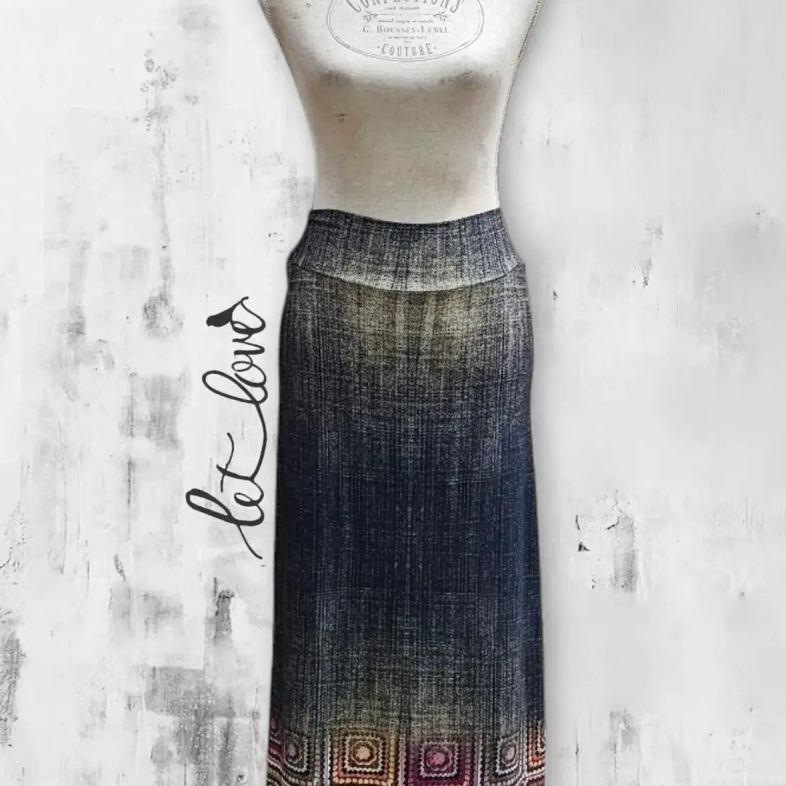 Ankle Length Skirt - Let Love Clothing