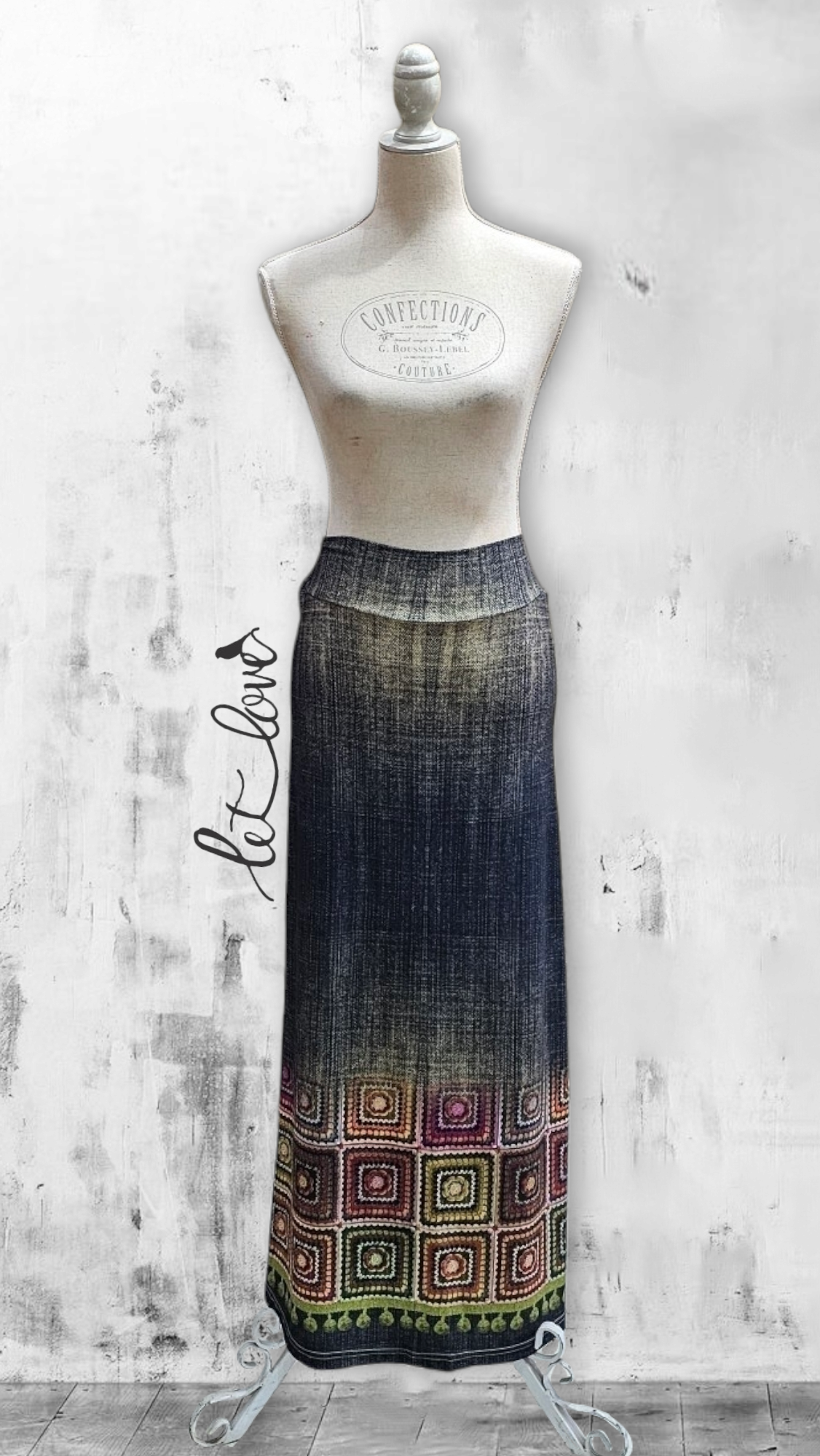 Ankle Length Skirt - Let Love Clothing