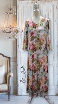 Ankle Length Dress with Sleeves - Let Love Clothing