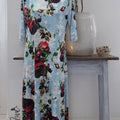 Ankle Length Dress with Sleeves - Let Love Clothing