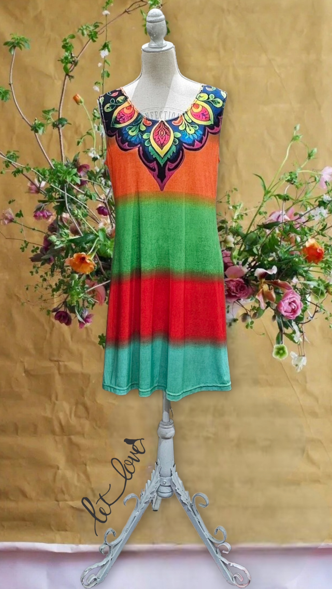 Sleeveless Dress - Let Love Clothing