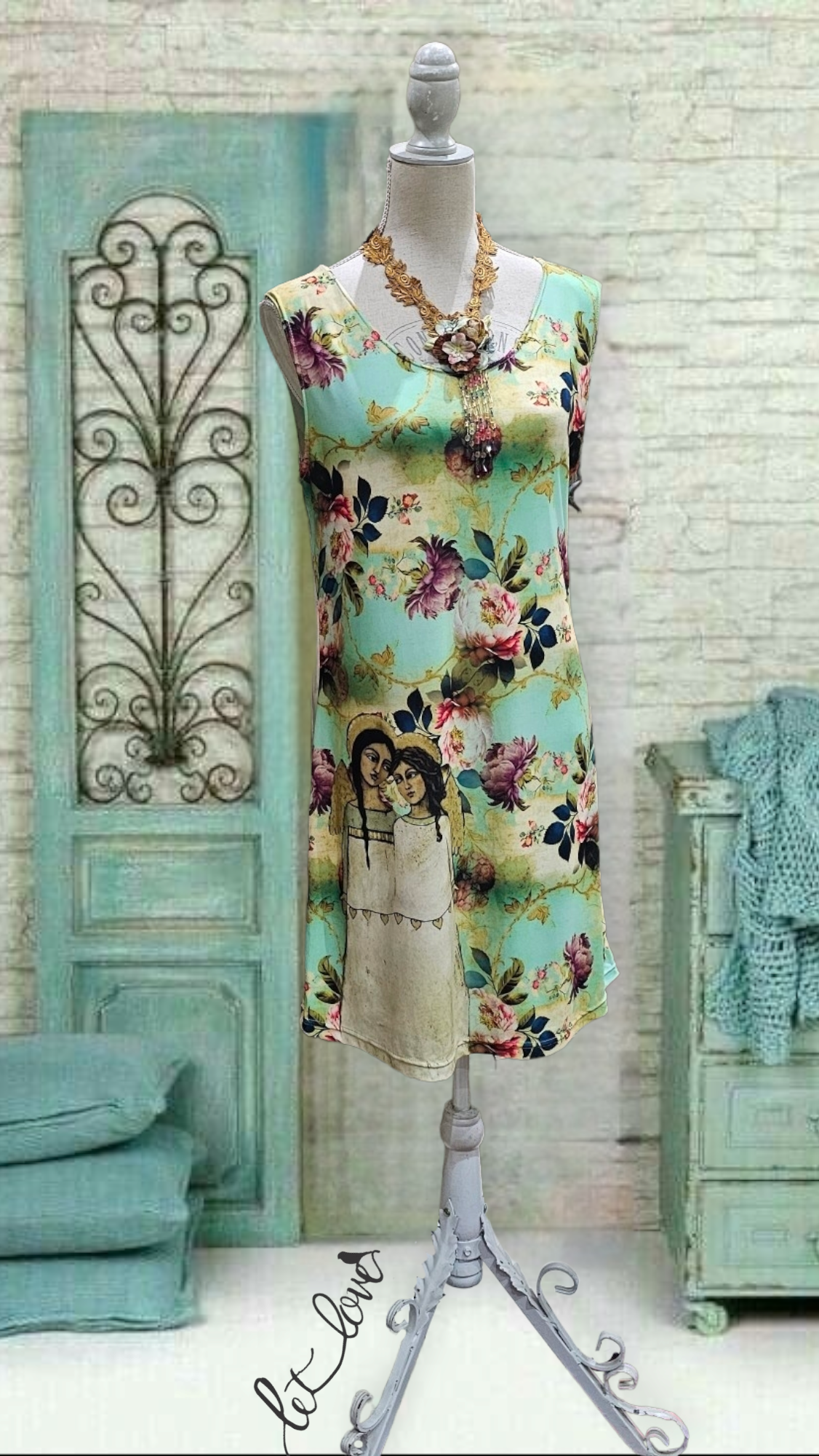 Sleeveless Dress - Let Love Clothing