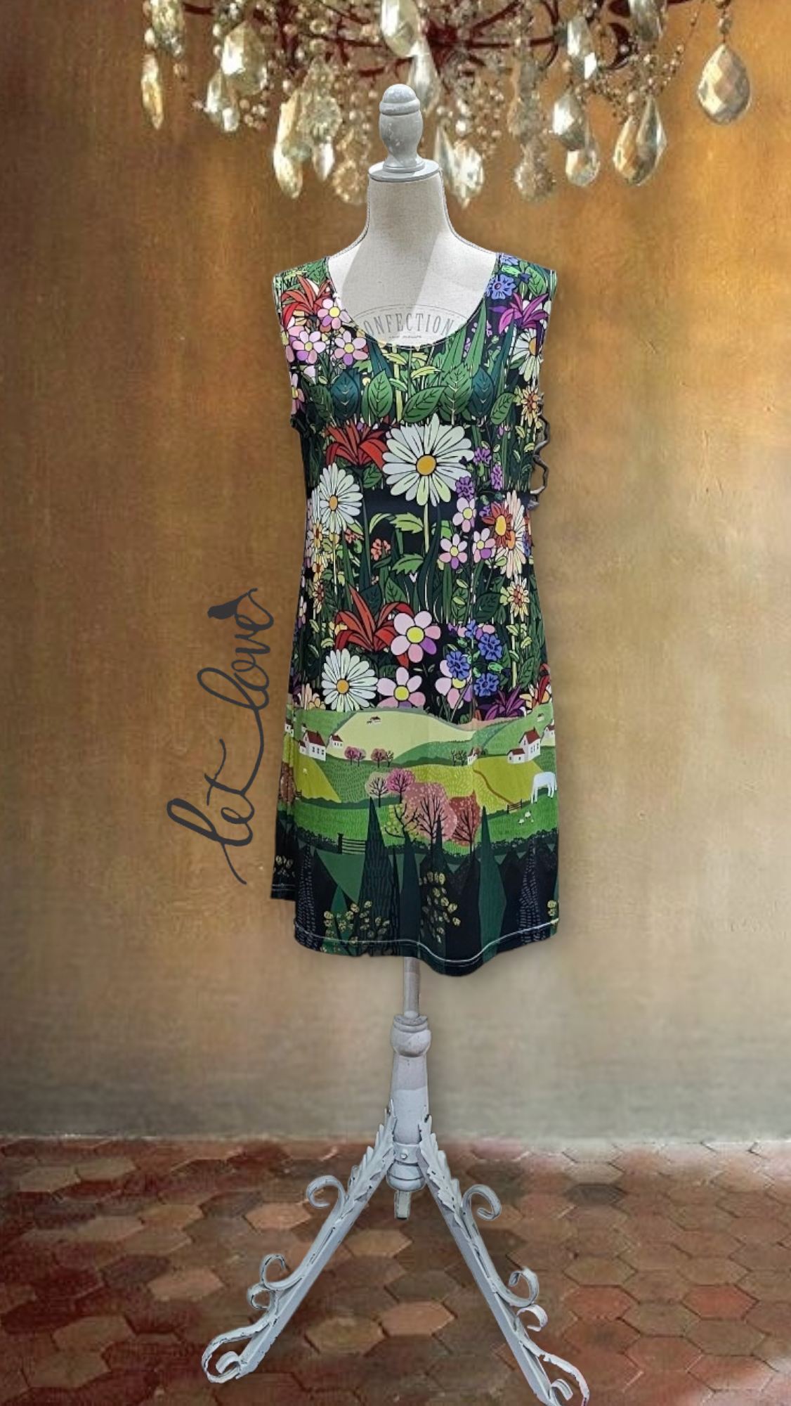 Sleeveless Dress - Let Love Clothing