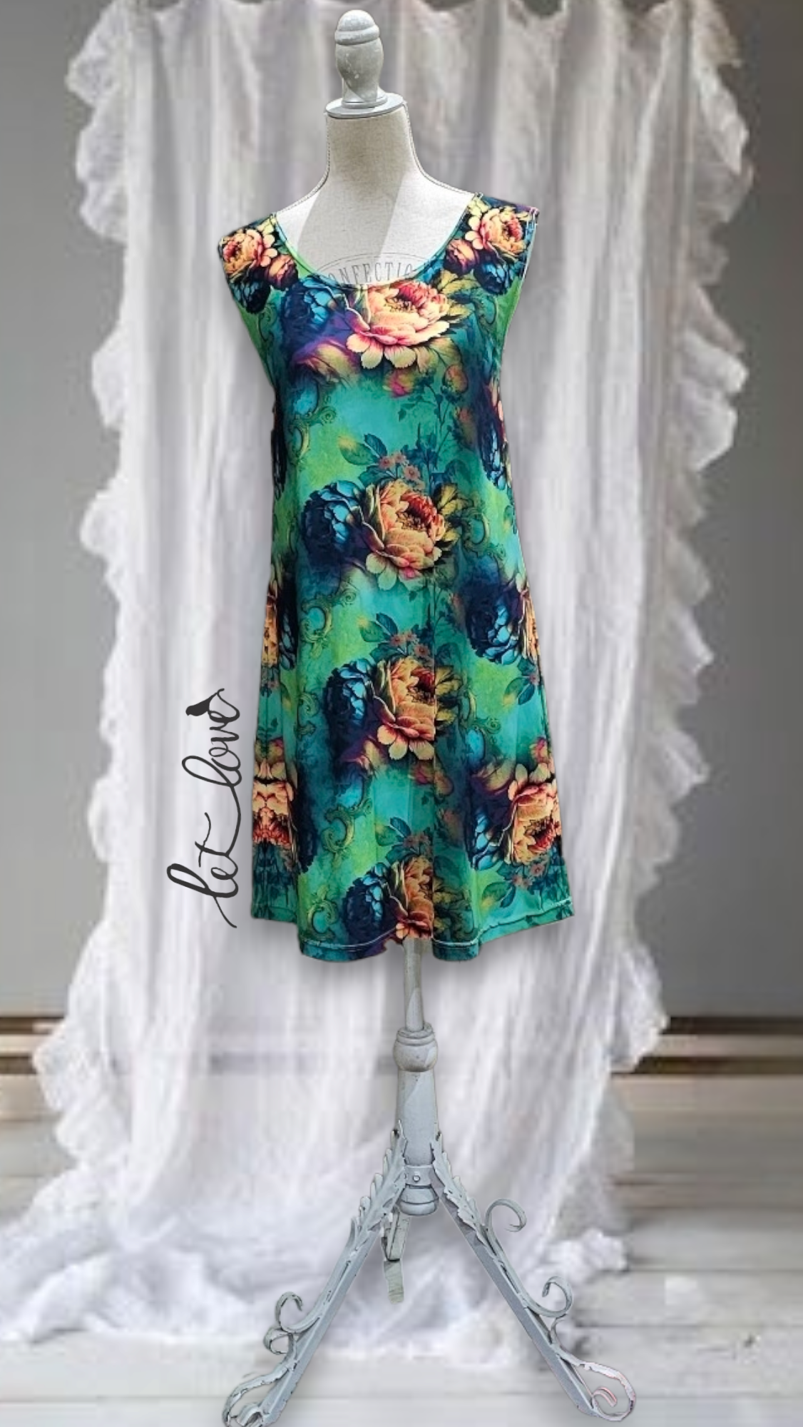 Sleeveless Dress - Let Love Clothing