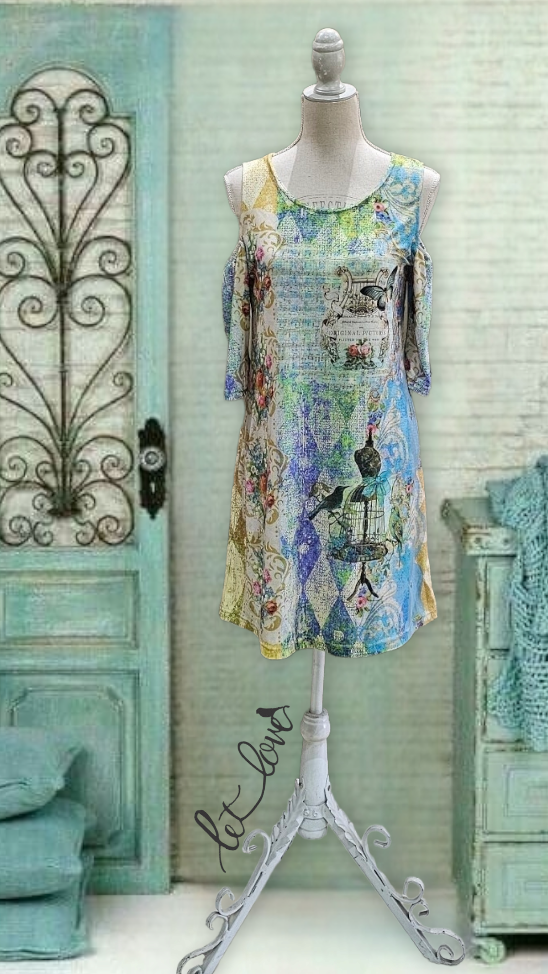 Dress with Sleeves - Let Love Clothing
