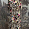 Ankle Length Dress with Sleeves - Let Love Clothing