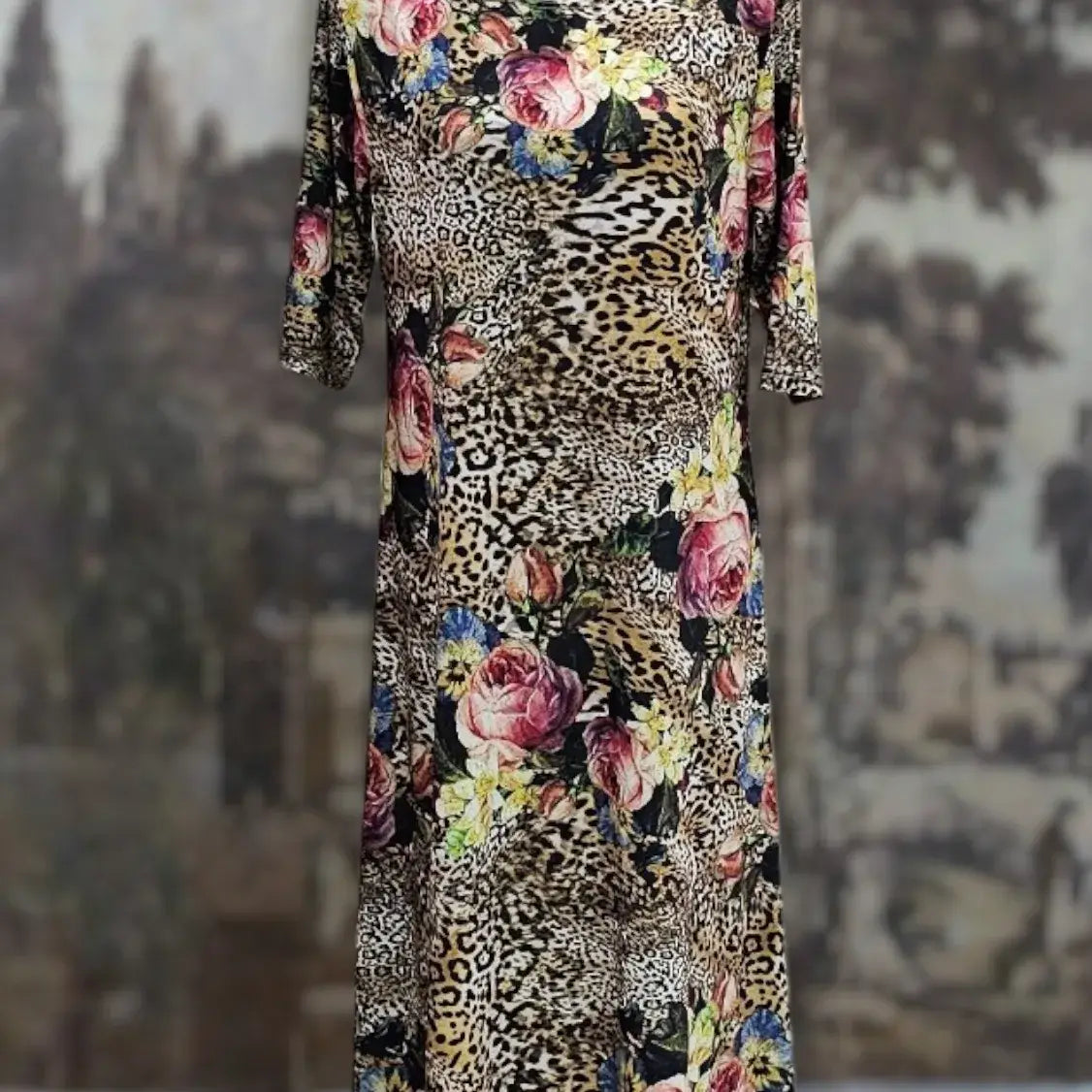 Ankle Length Dress with Sleeves - Let Love Clothing