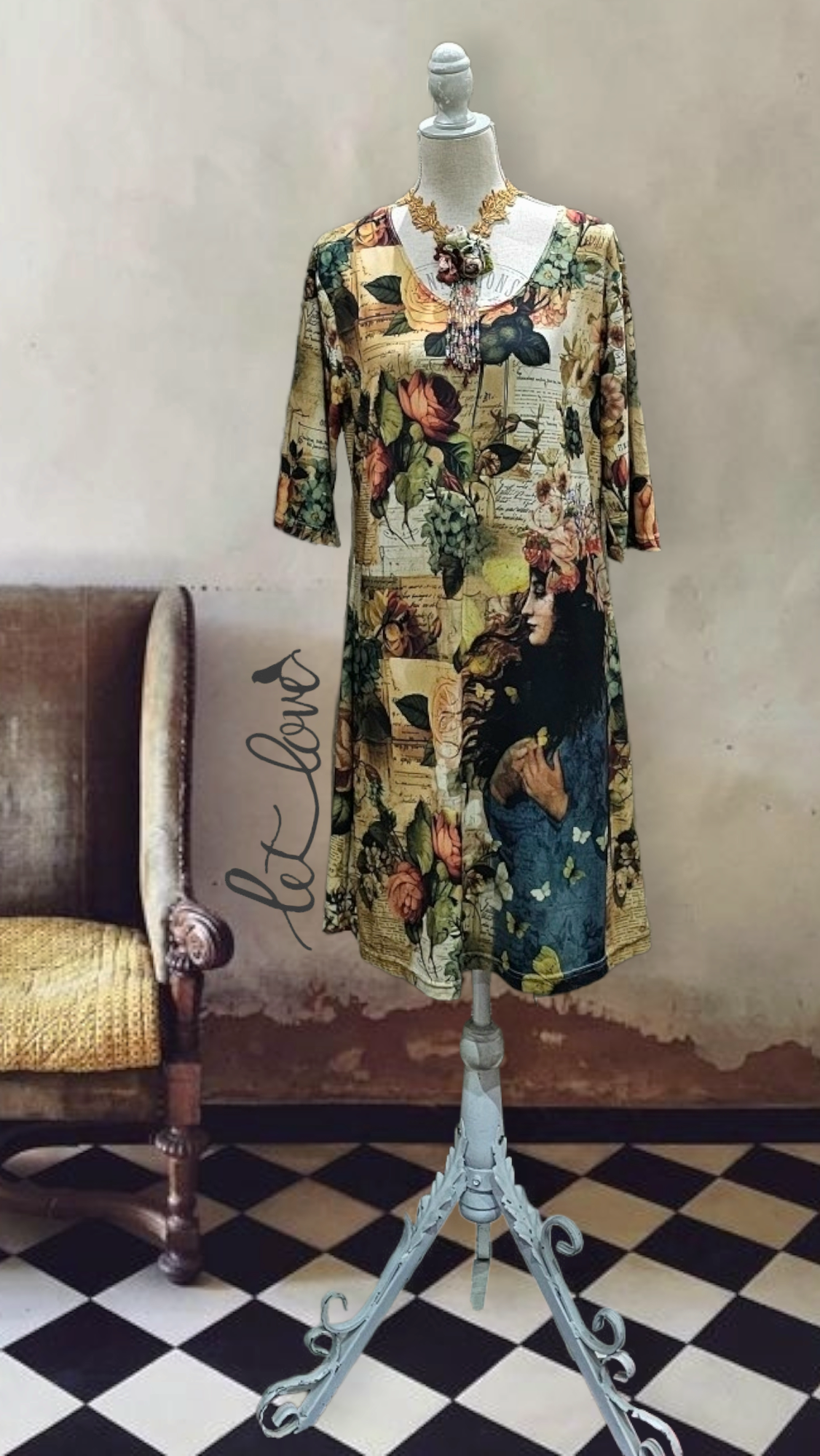 Dress with Sleeves