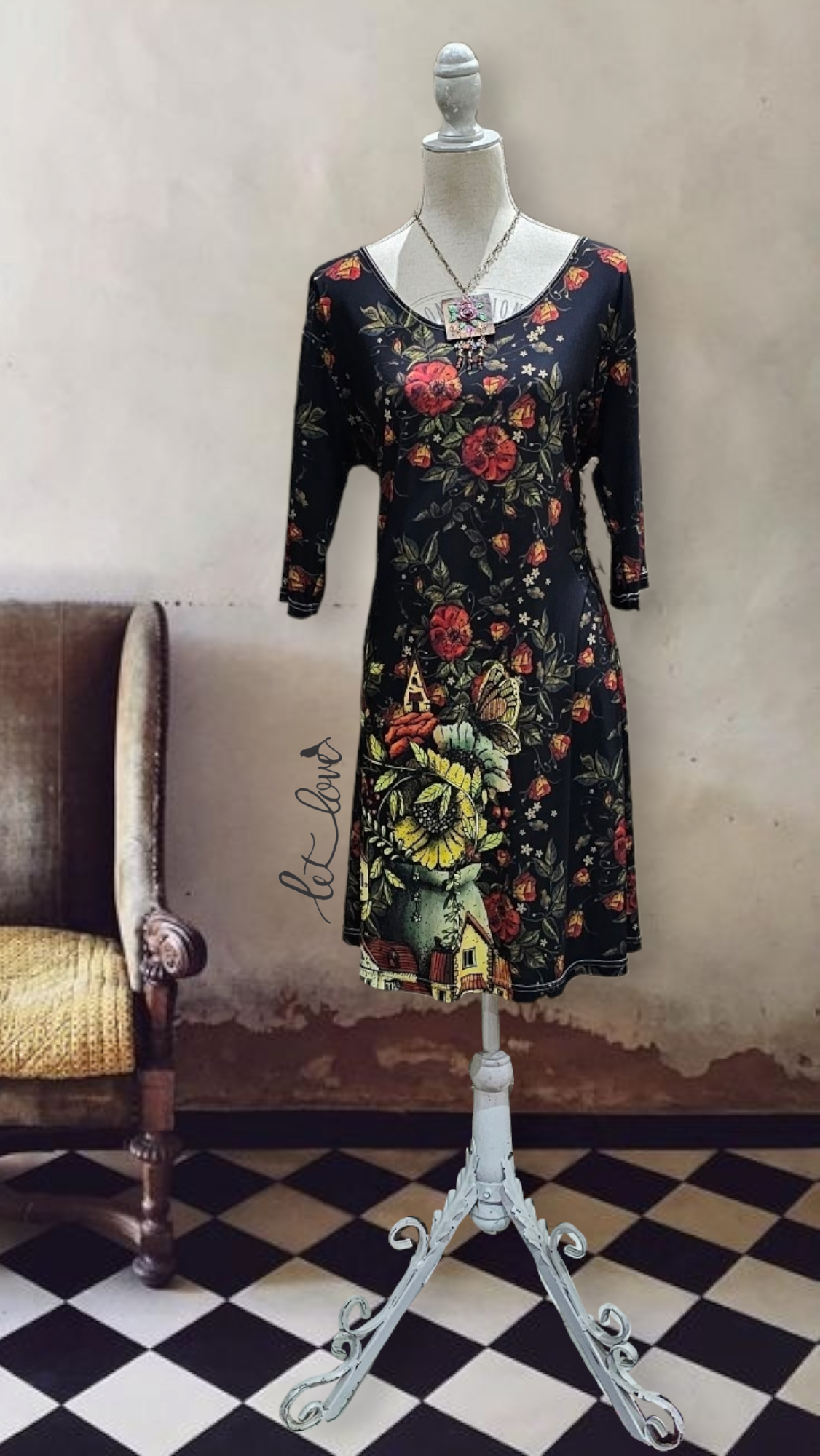 Dress with Sleeves