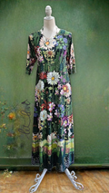 Ankle Length Dress with Sleeves