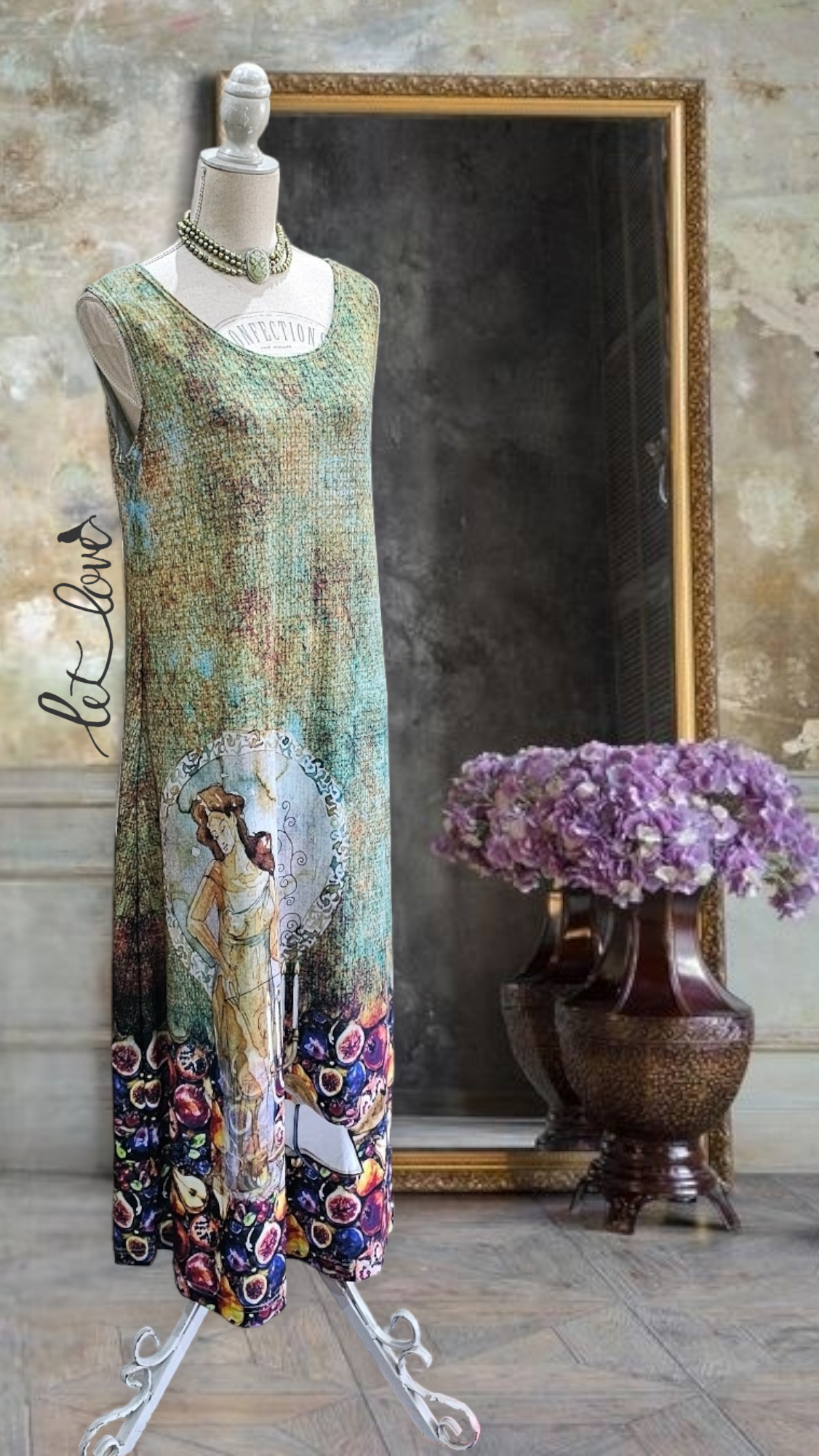 Ankle Length Dress - Let Love Clothing