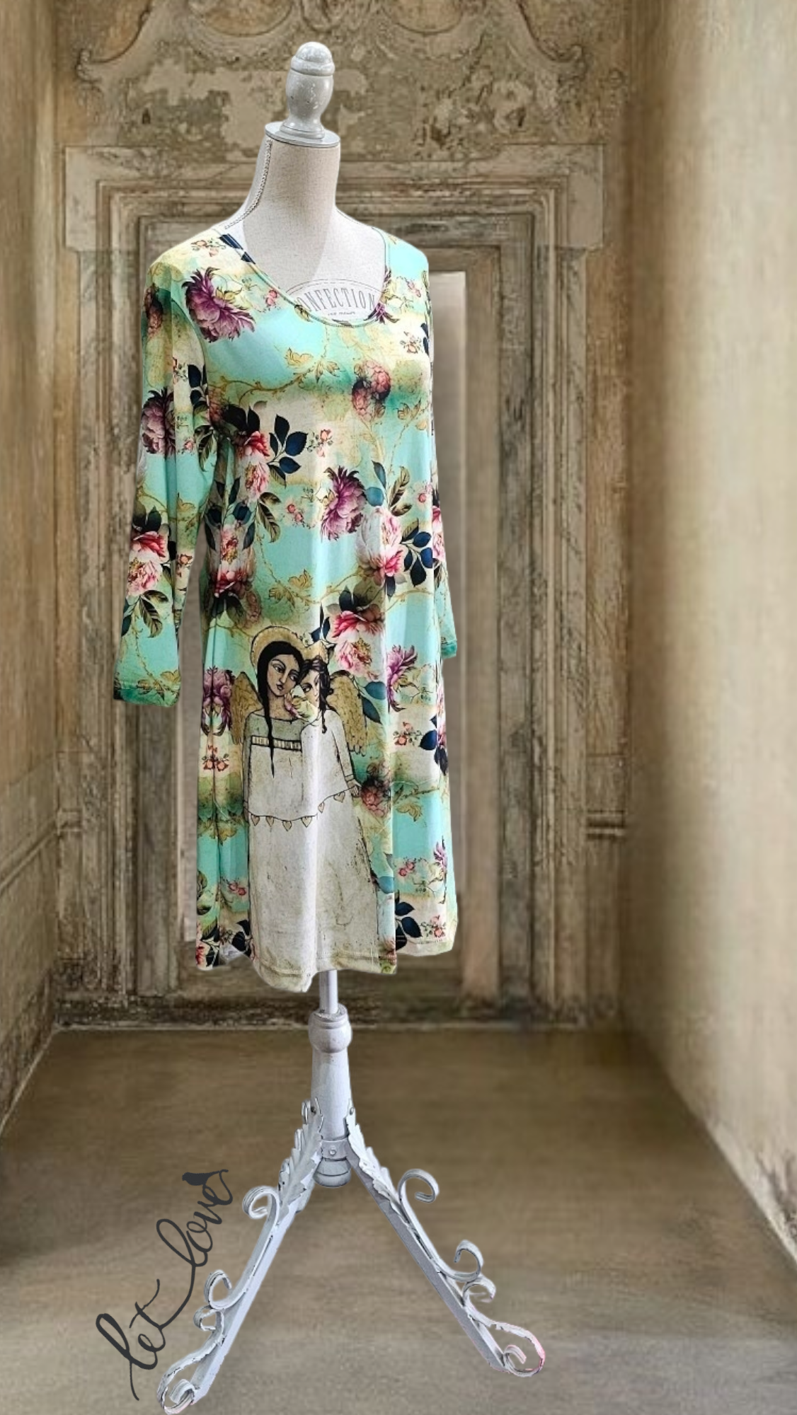 Dress with Sleeves - Let Love Clothing