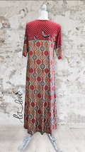 Ankle Length Dress with Sleeves - Let Love Clothing