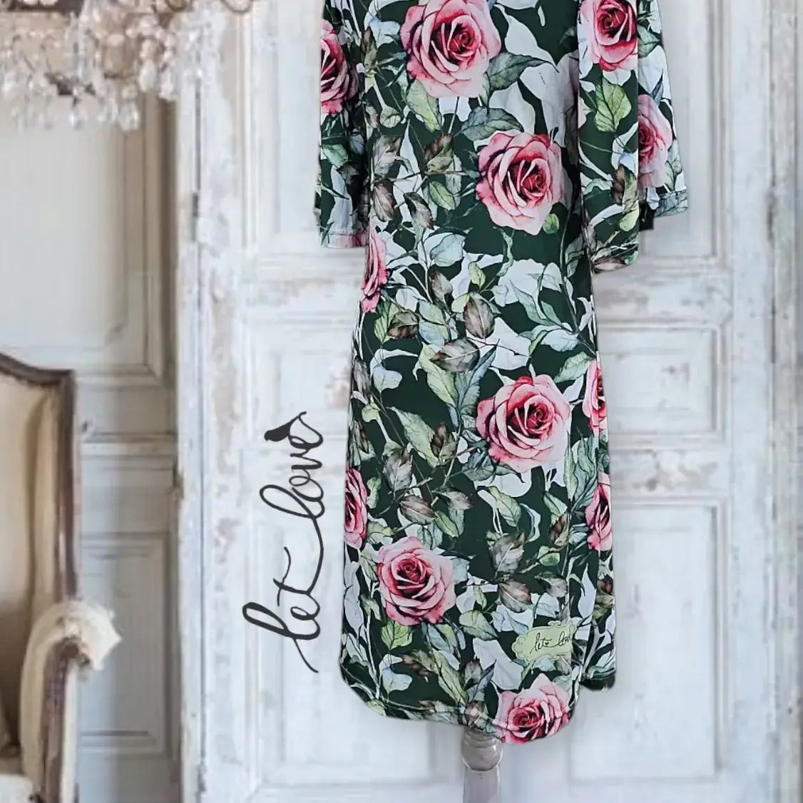 Dress with Sleeves - Let Love Clothing