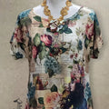 Cap Sleeve Top - Let Love Clothing
