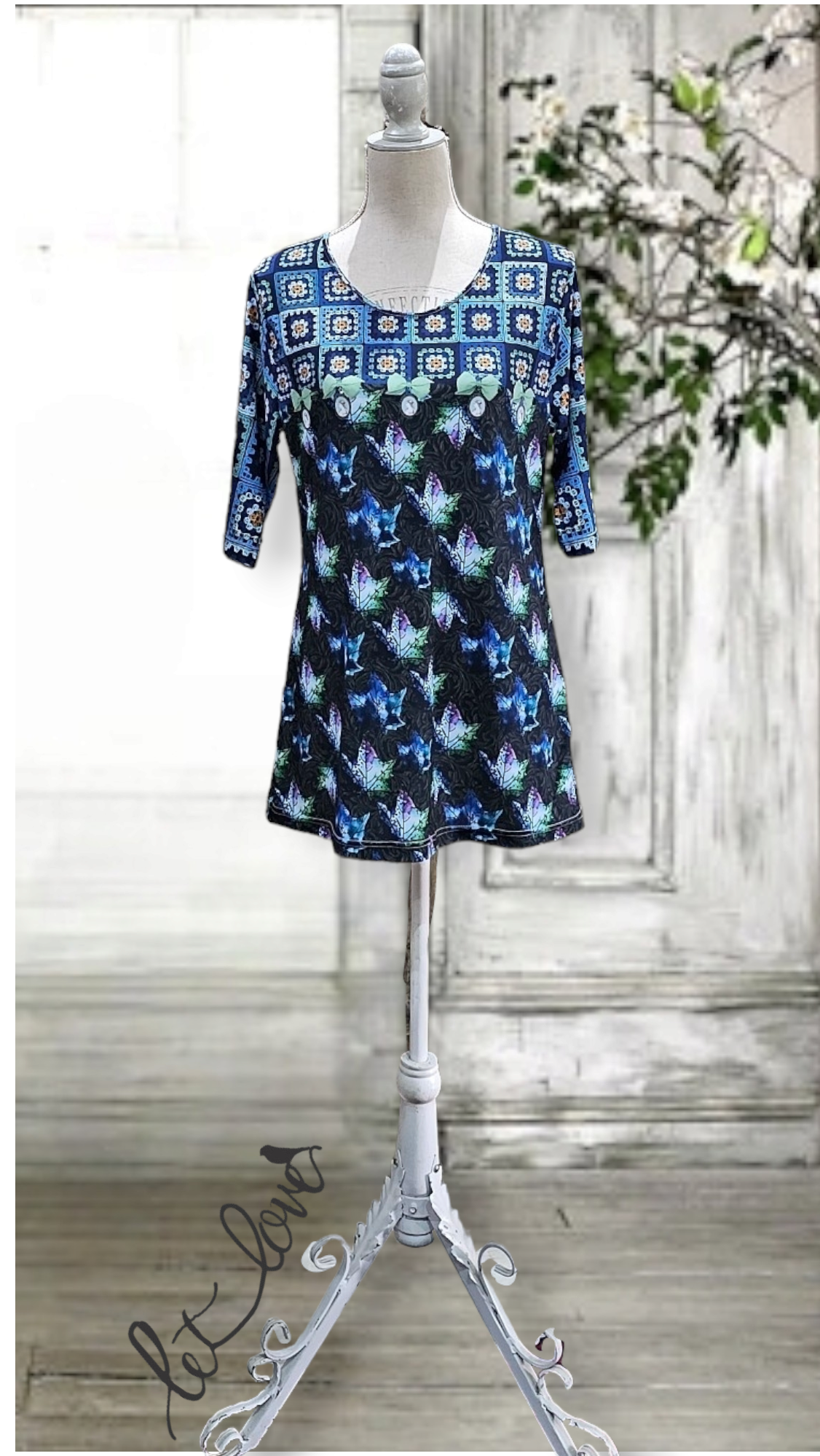 Top 75cm with Sleeves - Let Love Clothing