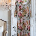Ankle Length Dress with Sleeves - Let Love Clothing