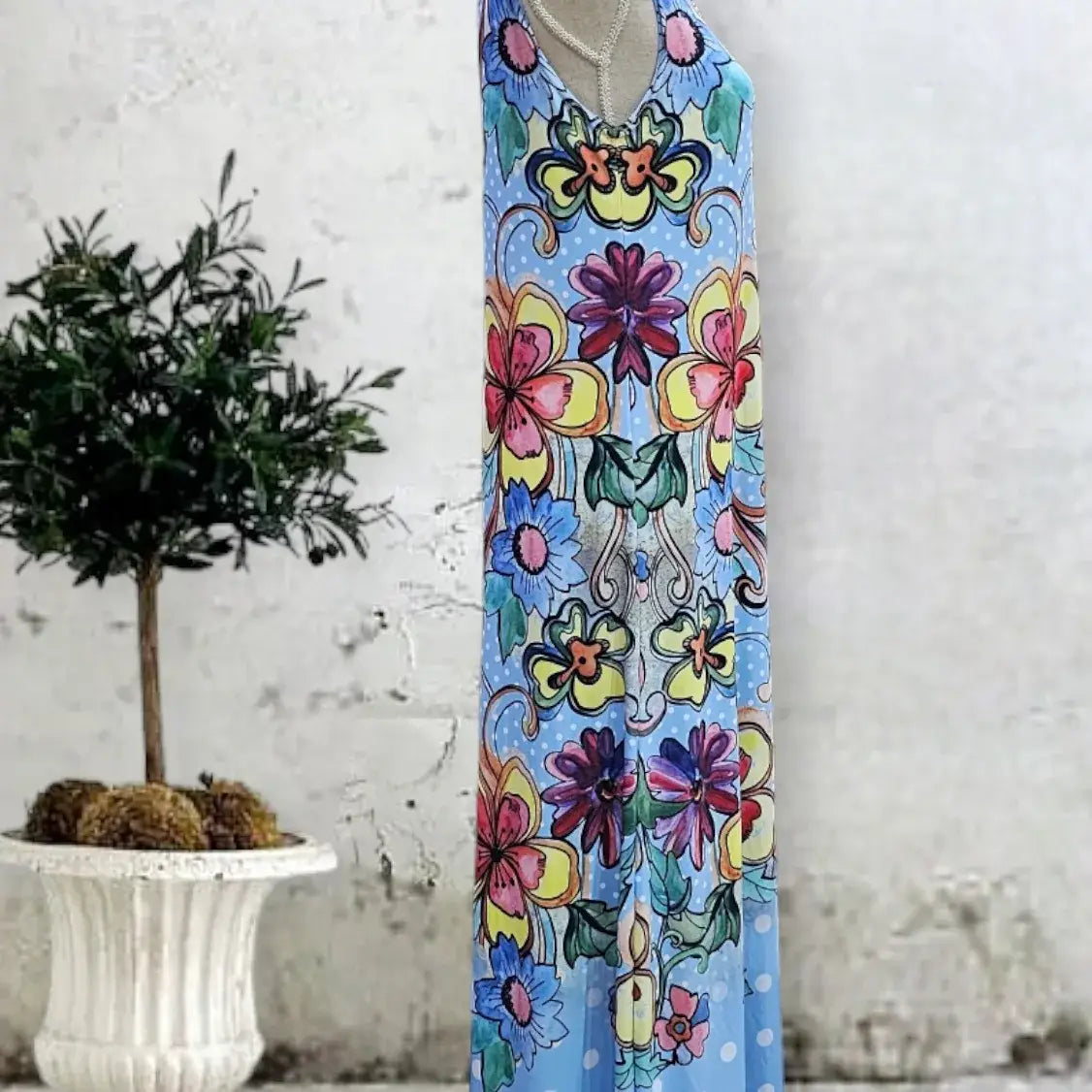Ankle Length Dress - Let Love Clothing