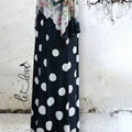 Ankle Length Dress with Sleeves - Let Love Clothing