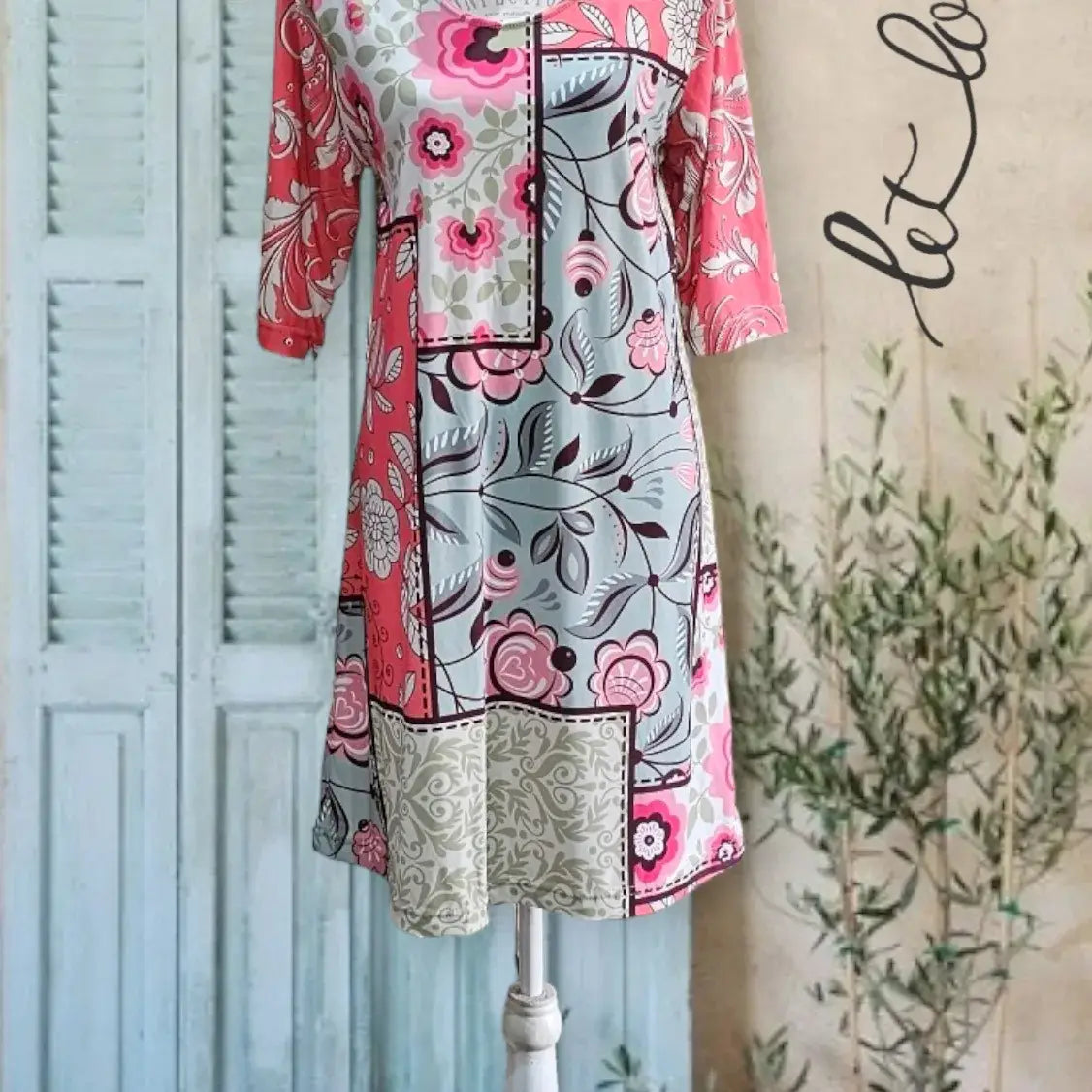 Dress with Sleeves - Let Love Clothing