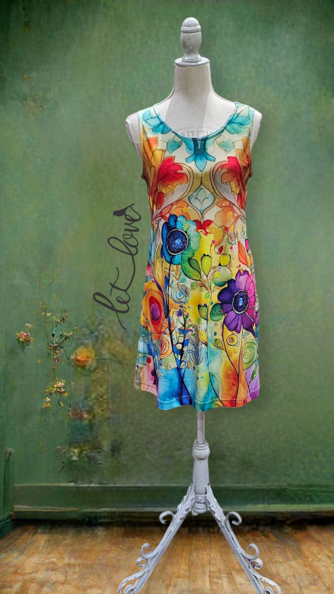Sleeveless Dress - Let Love Clothing