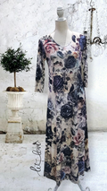 Ankle Length Dress with Sleeves
