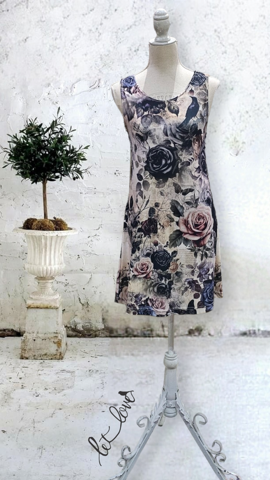 Sleeveless Dress - Let Love Clothing