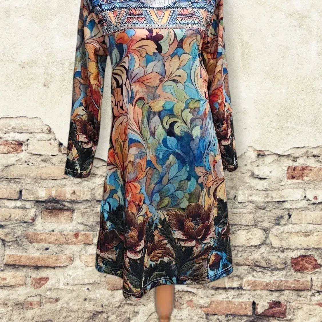 Dress with Sleeves - Let Love Clothing