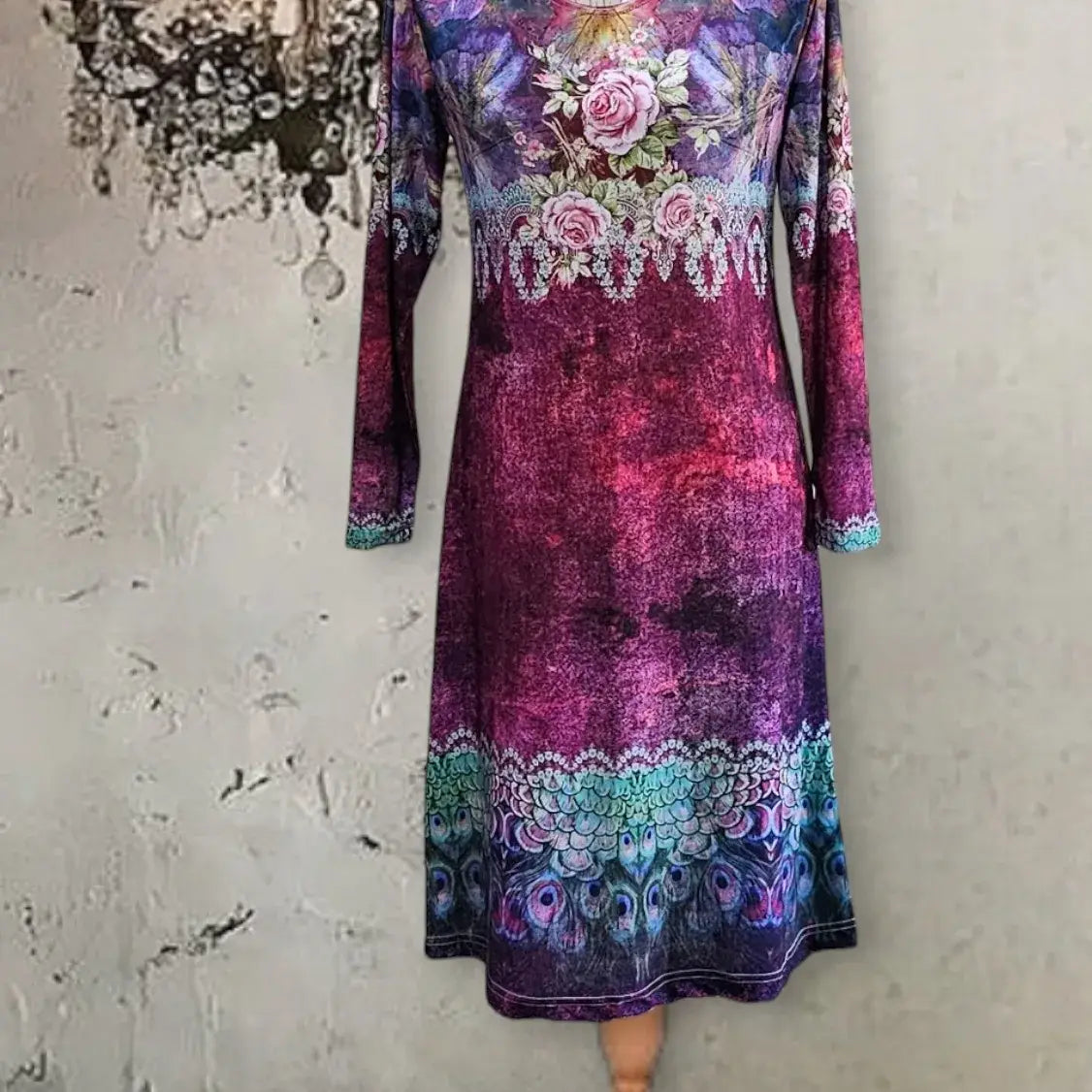 Dress with Sleeves - Let Love Clothing
