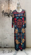 Ankle Length Dress with Sleeves - Let Love Clothing