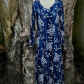Ankle Length Dress with Sleeves - Let Love Clothing