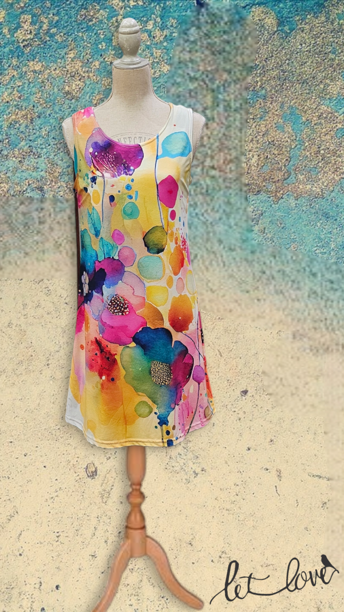 Sleeveless Dress - Let Love Clothing