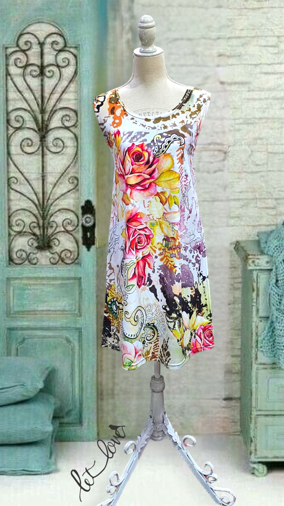 Sleeveless Dress - Let Love Clothing
