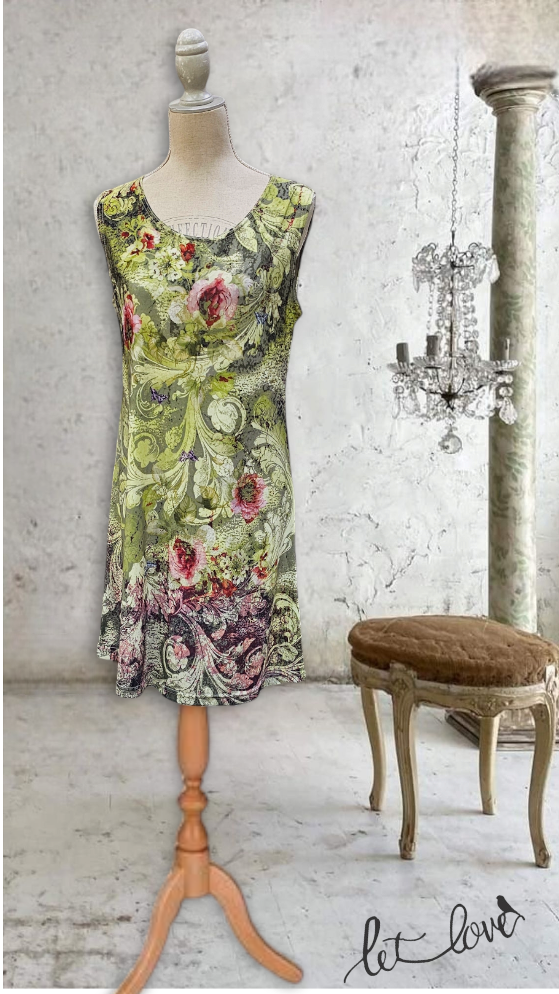 Sleeveless Dress - Let Love Clothing