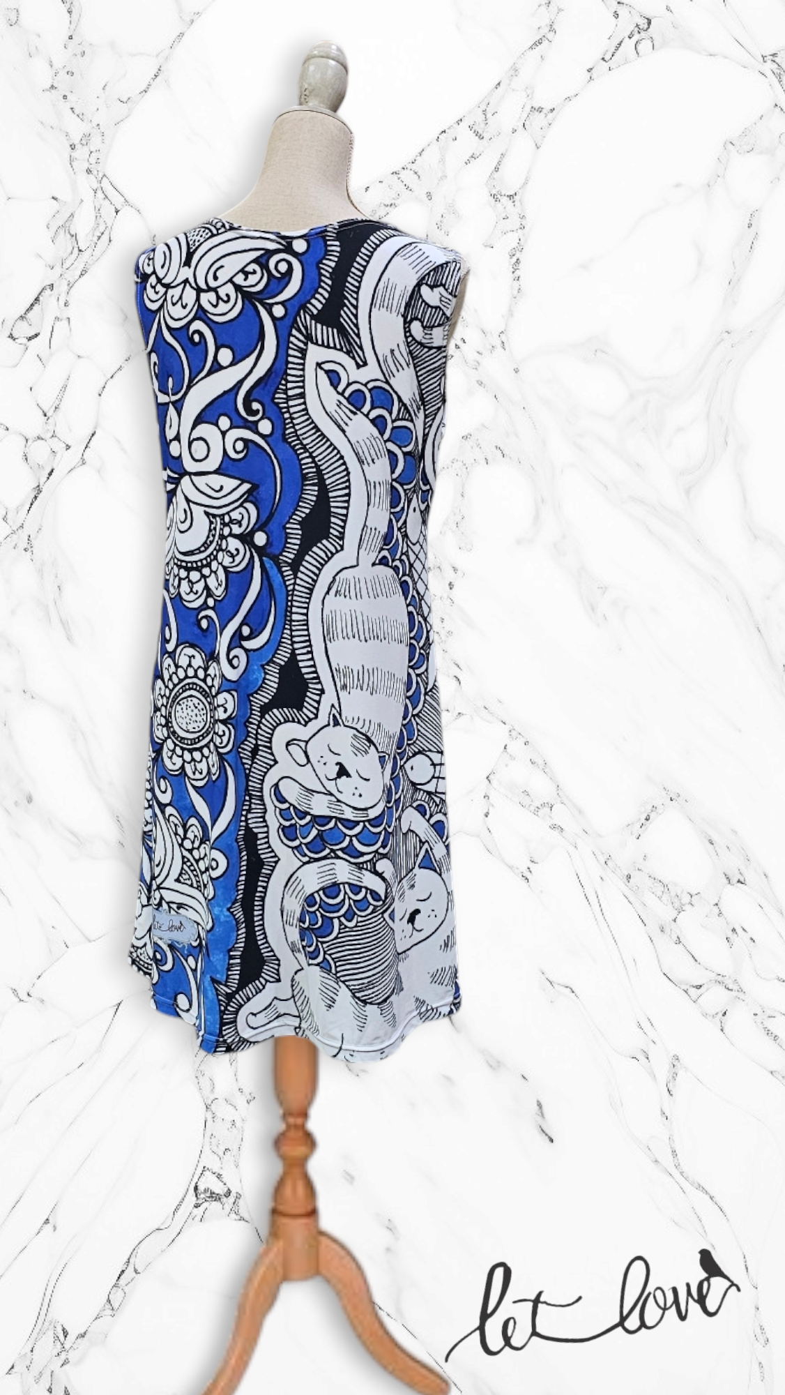 Sleeveless Dress - Let Love Clothing