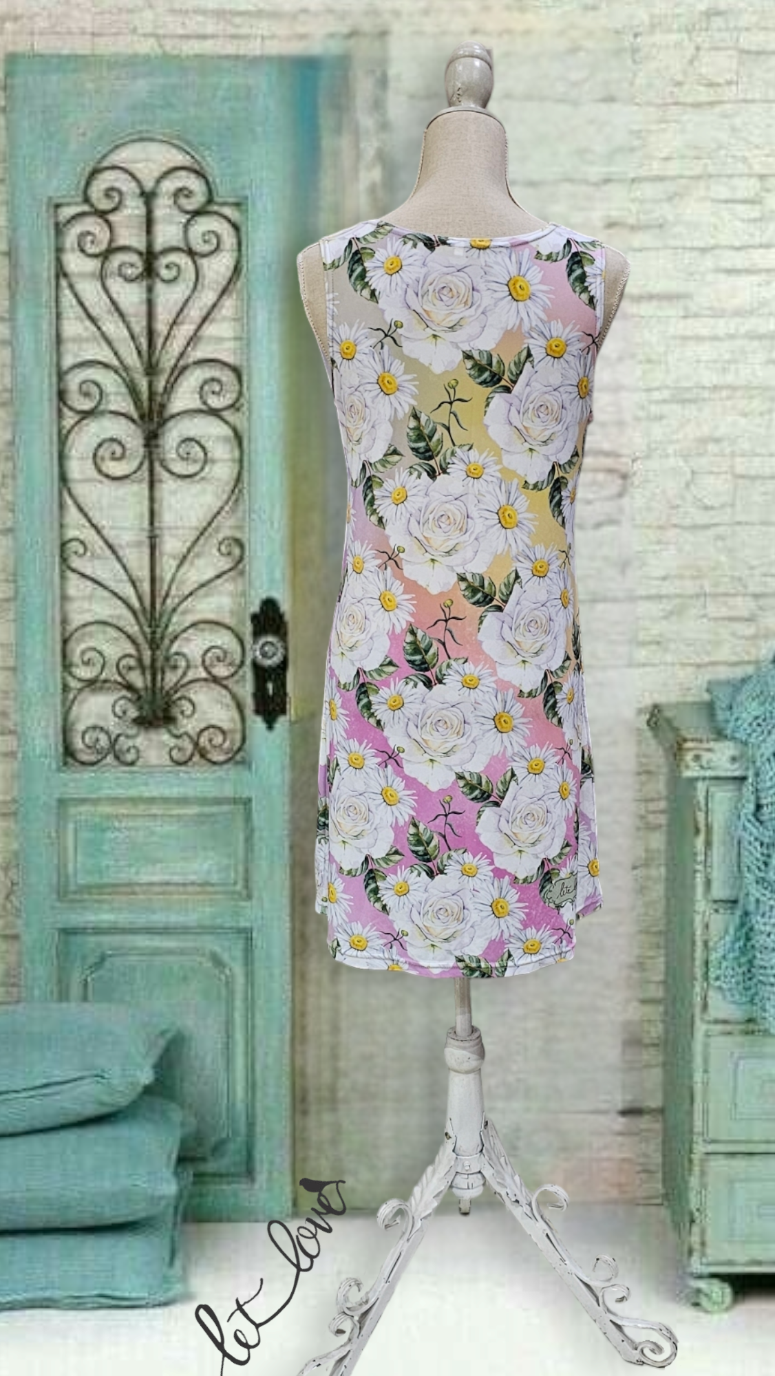 Sleeveless Dress - Let Love Clothing