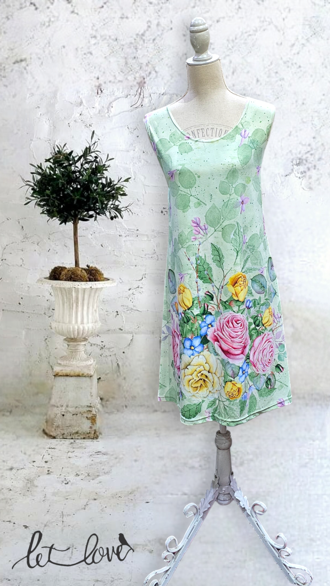 Sleeveless Dress - Let Love Clothing