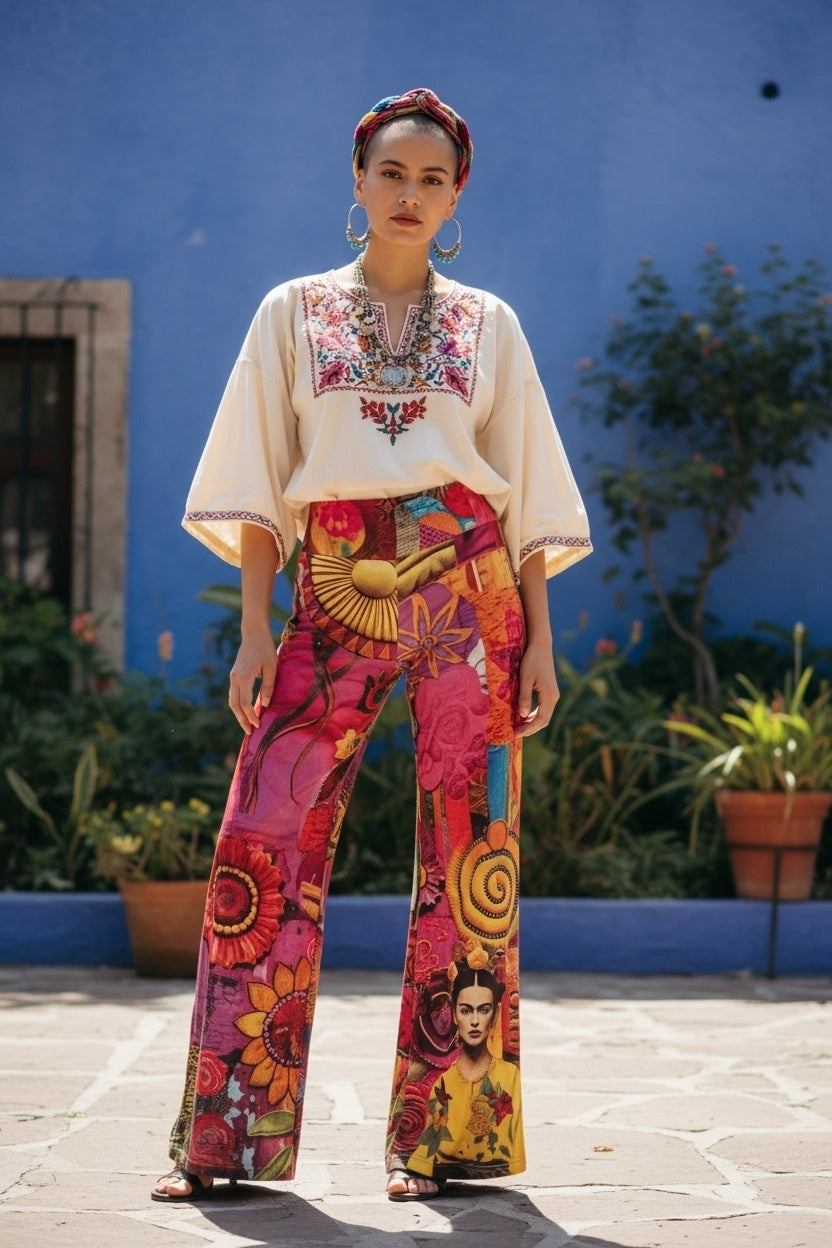 Pants Flare Leg - Let Love Clothing