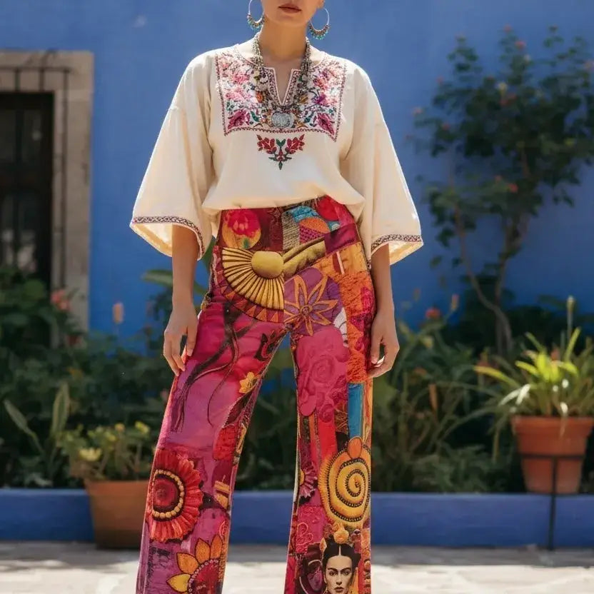 Pants Flare Leg - Let Love Clothing