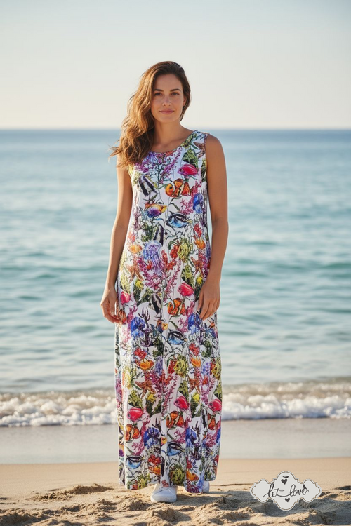 Ankle Length Dress - Let Love Clothing