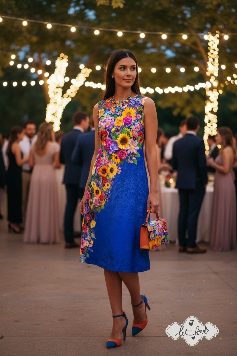 Knee Length Dress - Let Love Clothing