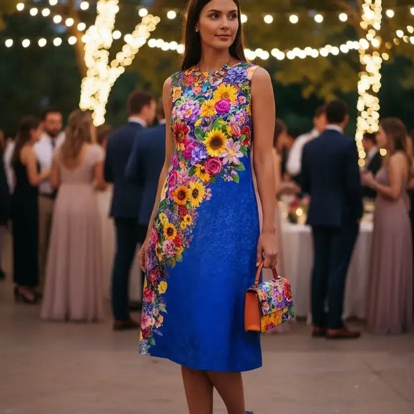 Knee Length Dress - Let Love Clothing