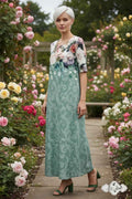 Ankle Length Dress with Sleeves - Let Love Clothing